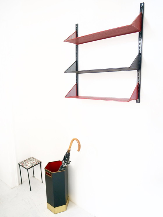 Image 1 of Matégot Perforated Metal Shelf