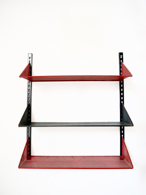 Image 1 of Matégot Perforated Metal Shelf