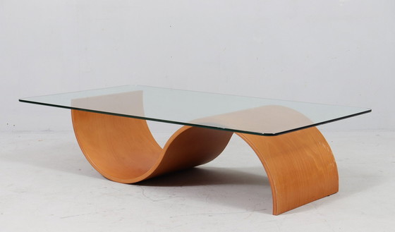 Image 1 of Coffee table in organic form, teak, Italy, 1980s