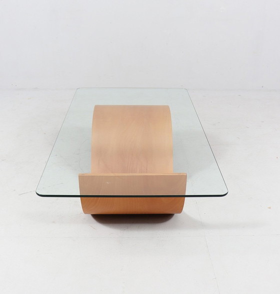 Image 1 of Coffee table in organic form, teak, Italy, 1980s