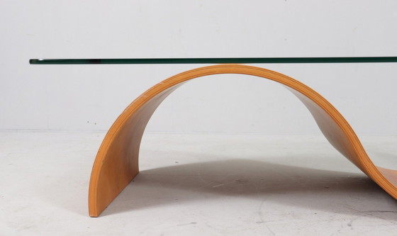 Image 1 of Coffee table in organic form, teak, Italy, 1980s