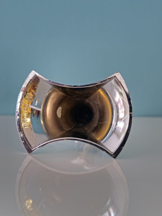 Image 1 of Set WMF Germania Portacandele Vintage Placcato Argento Portacandele Candelieri 