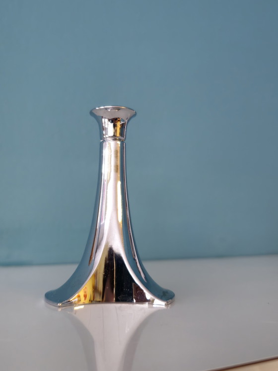 Image 1 of Set WMF Germany Silver-plated Vintage Candlesks Bougeoirs Bougeoirs
