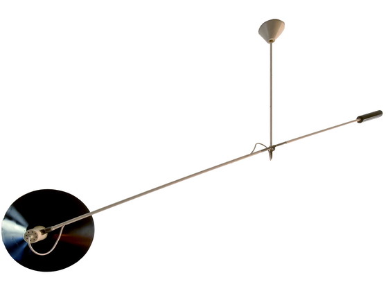 Image 1 of  Anvia J.J.M. Hoogervorst - Ceiling lamp - "Fishing lamp" Ca, 1950 / 1955