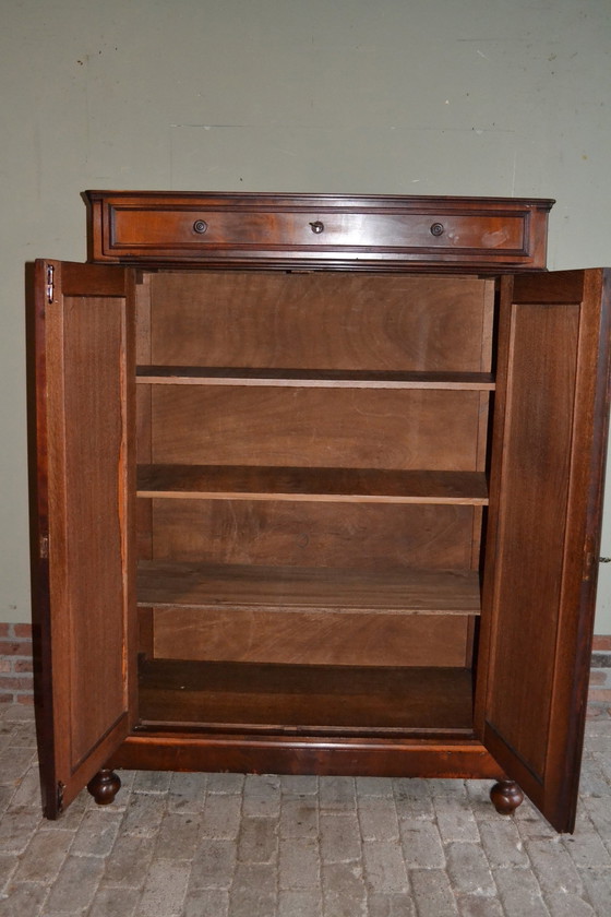 Image 1 of Antique Mahogany Wooden Maid's Cupboard.