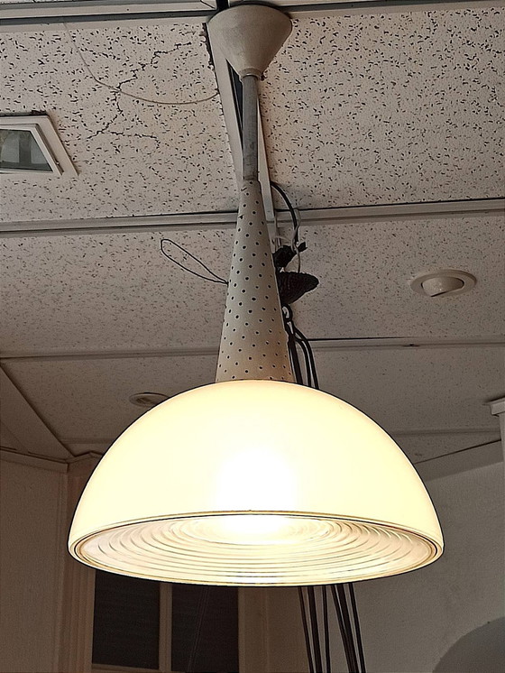 Image 1 of Holophane Hanging lamp 60's Diameter 35,5 Cm