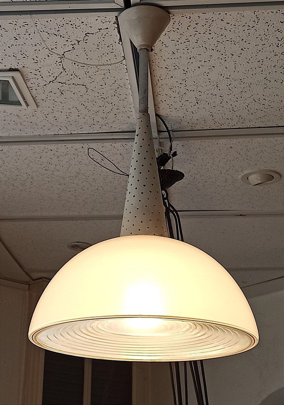 Image 1 of Holophane Hanging lamp 60's Diameter 35,5 Cm