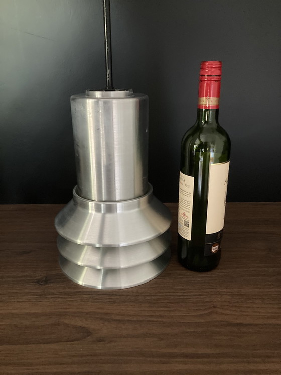 Image 1 of Vintage pendant lamp 1960s aluminum