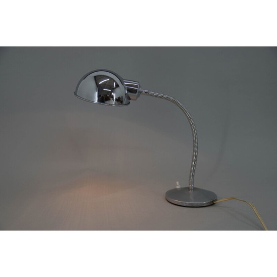 Image 1 of Vintage table lamp with flexible shade, 1940s