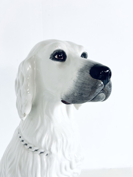 Image 1 of Ceramic English Setter, Italy 1970s