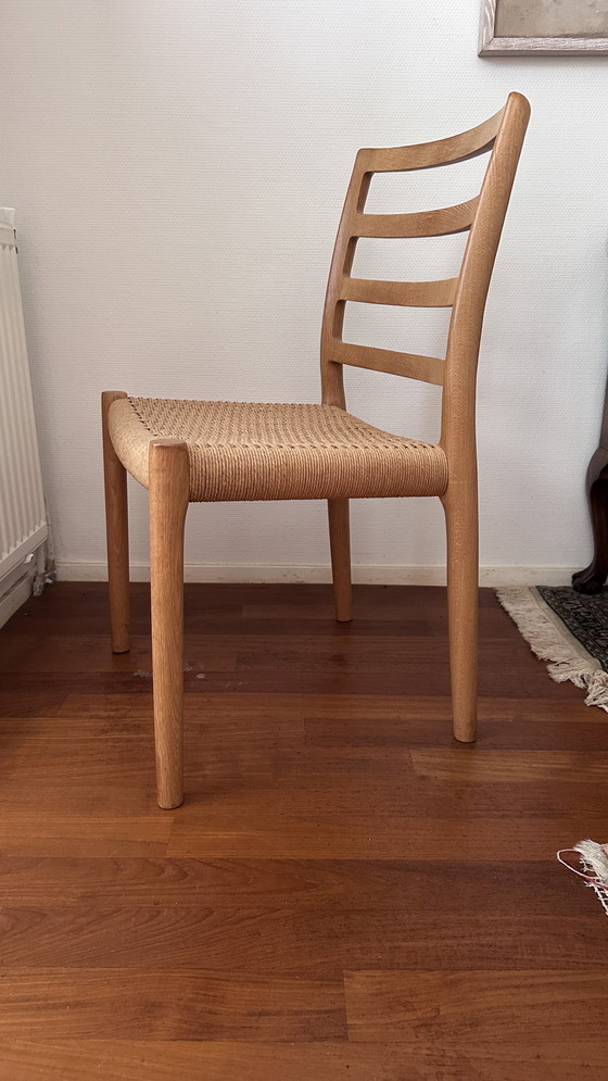 Image 1 of 4x Niels Möller No. 85 dining room chairs