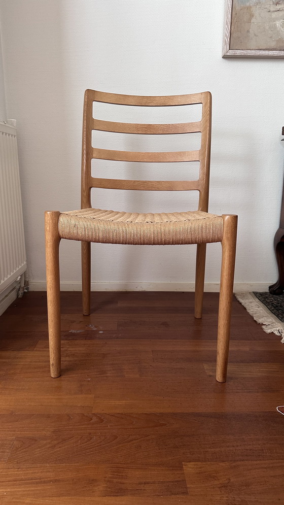 Image 1 of 4x Niels Möller No. 85 dining room chairs