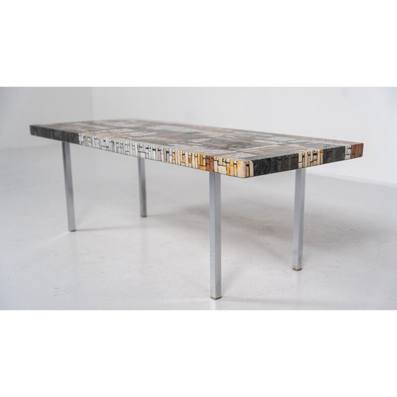 Image 1 of Vintage mosaic coffee table, 1970