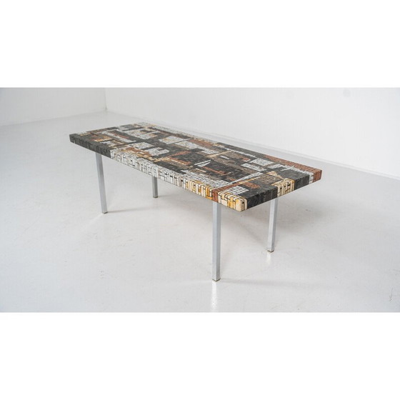 Image 1 of Vintage mosaic coffee table, 1970