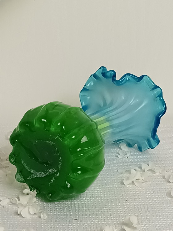 Image 1 of Soliflore Corolle In Blown Glass Italy