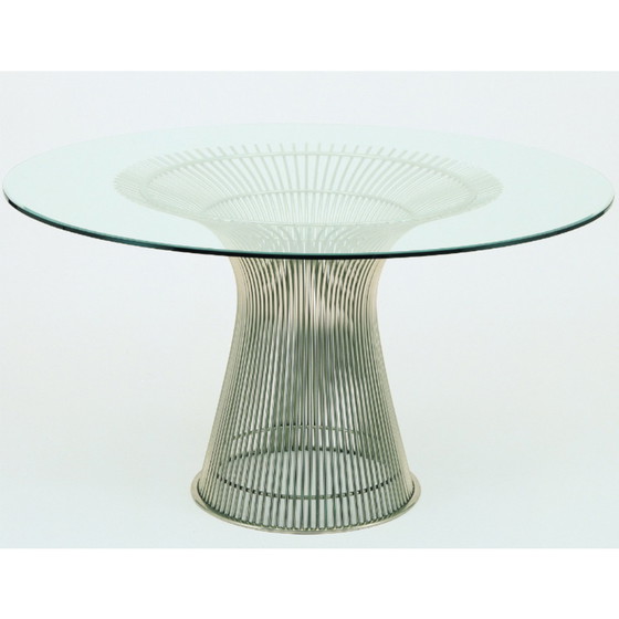 Image 1 of Knoll International Warren Platner Chaise à manger velours