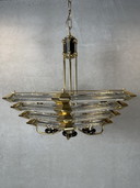 Lampadario esagonale vintage Bakalowits &amp; Sohne