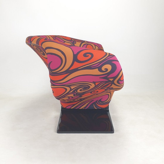 Image 1 of Vintage Ribbon fabric armchair by Pierre Paulin for Artifort, Netherlands 1960