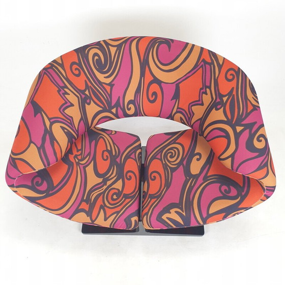 Image 1 of Vintage Ribbon fabric armchair by Pierre Paulin for Artifort, Netherlands 1960