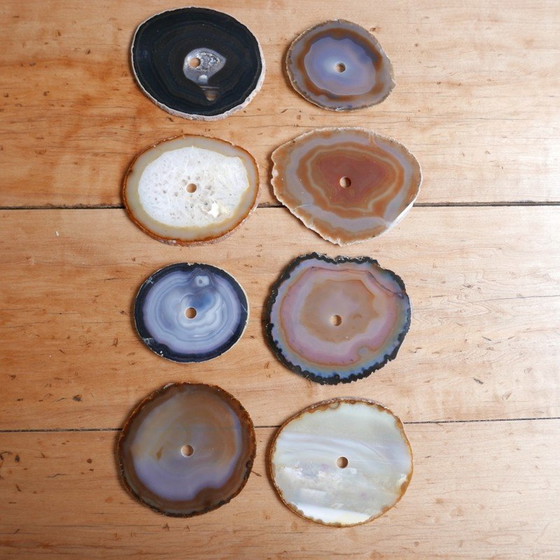 Image 1 of Vintage natural stone coaster, France 1970