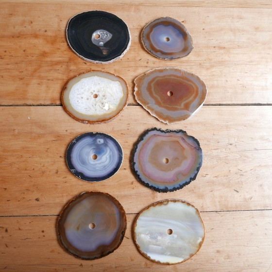 Image 1 of Vintage natural stone coaster, France 1970