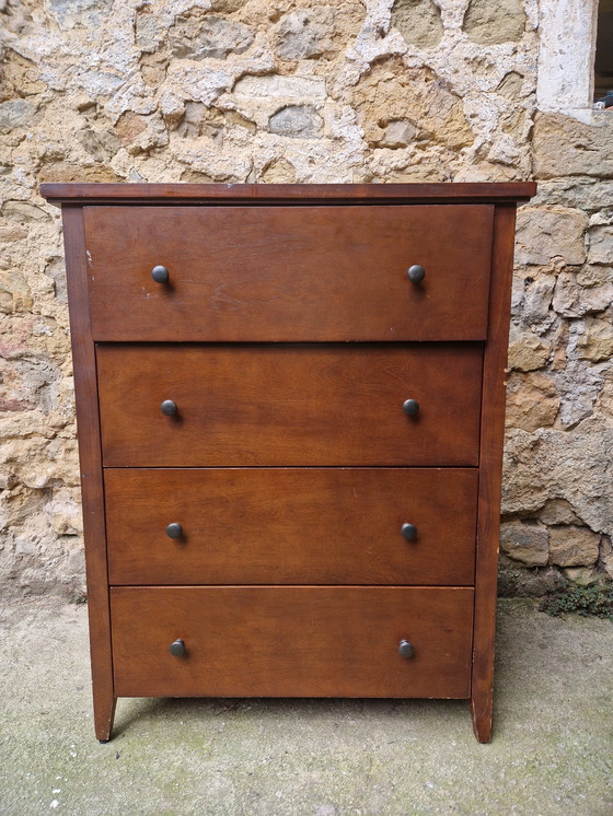 Image 1 of Wasserbillig'- Cassettiera moderna in legno di quercia