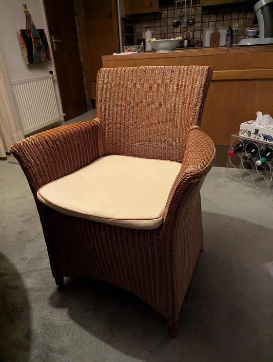 Image 1 of Dining room set - Table & Chairs - Loyd Loom