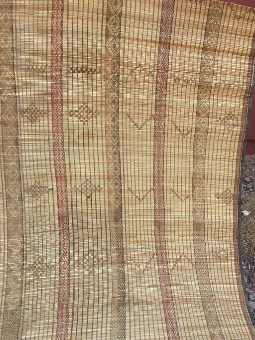 Mauritanian mat Touareg carpet 2.84 X 2.07 M