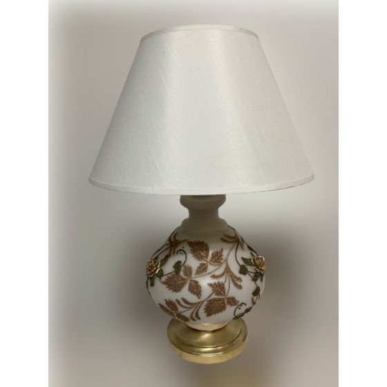 Image 1 of Vintage table lamp in crystal, France 1979