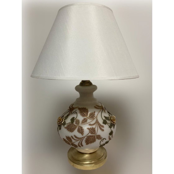Image 1 of Vintage table lamp in crystal, France 1979