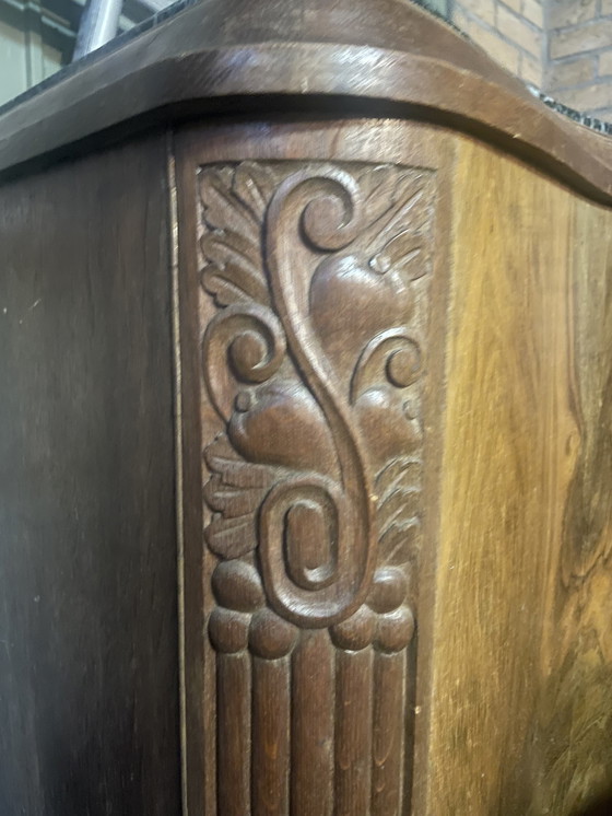 Image 1 of Walnut Art Déco Sideboard