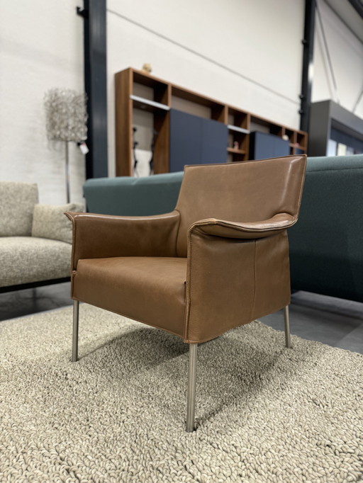 Design On Stock Limec Armchair Brown Leather