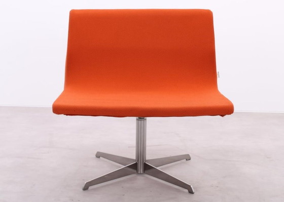 Image 1 of Ahrend swivel armchair orange