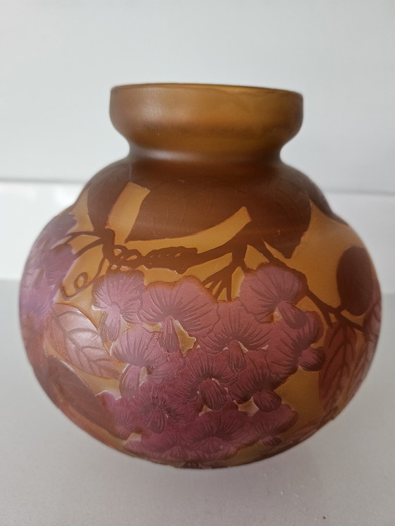 Image 1 of Vase Emile Gallé