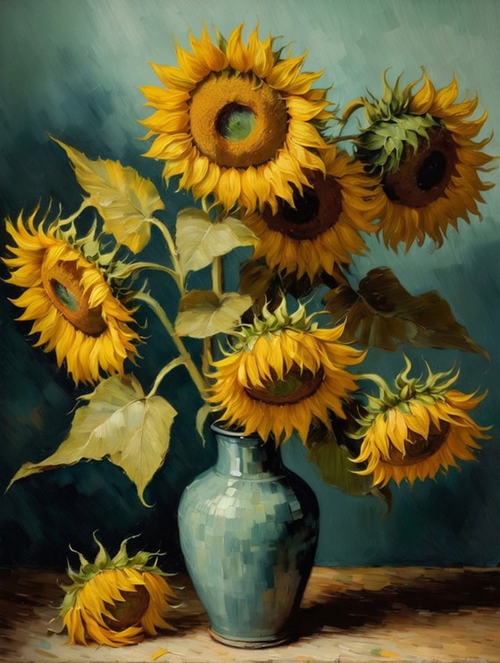 Image 1 of MeLady "Sunflowers" XL