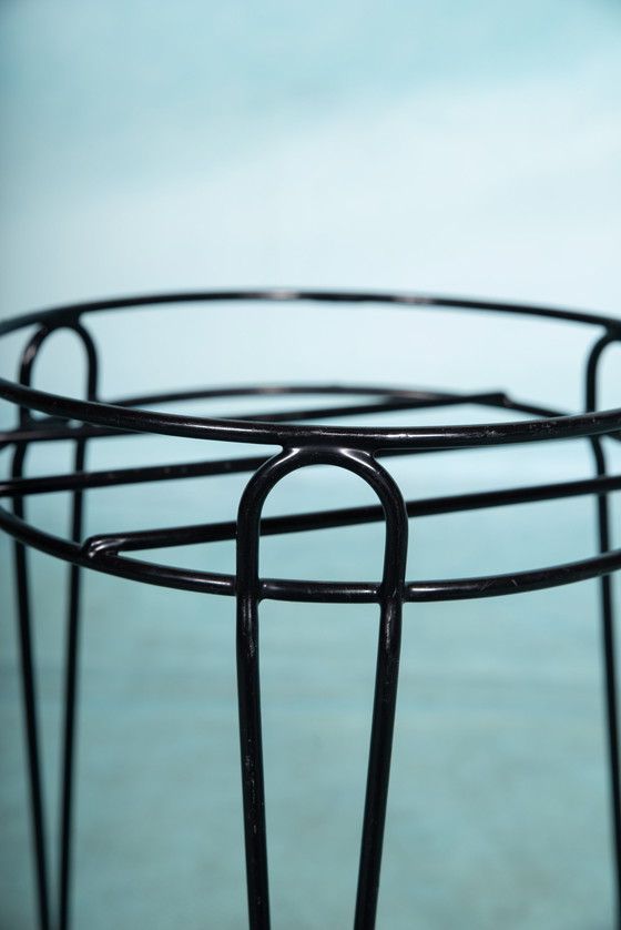 Image 1 of Vintage Hairpin plant etagere, minimalist string planter