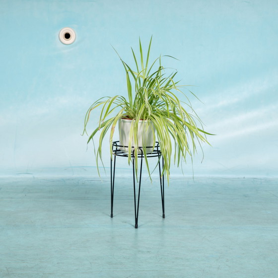 Image 1 of Vintage Hairpin plant etagere, minimalist string planter