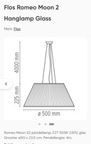 Suspension Flos Romeo Moon Stack