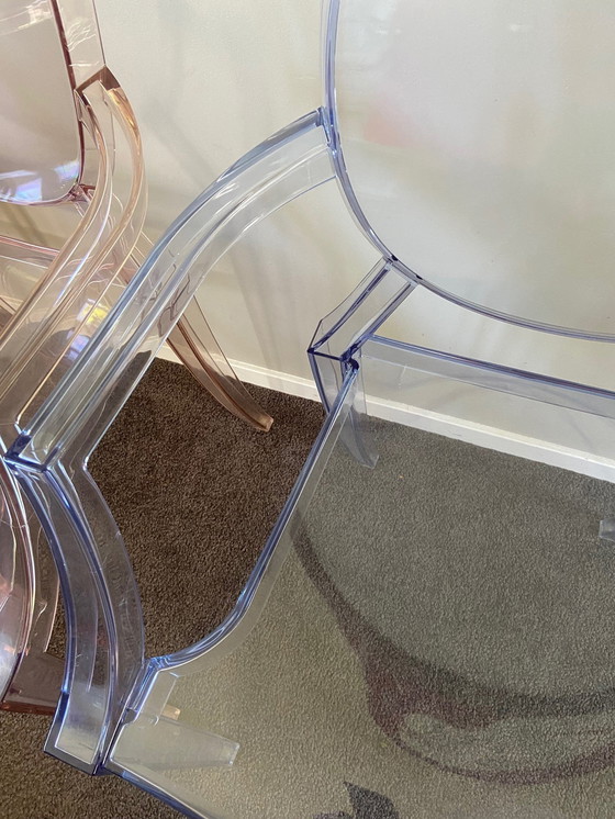 Image 1 of 2x Louis Ghost chair, design Philippe Starck