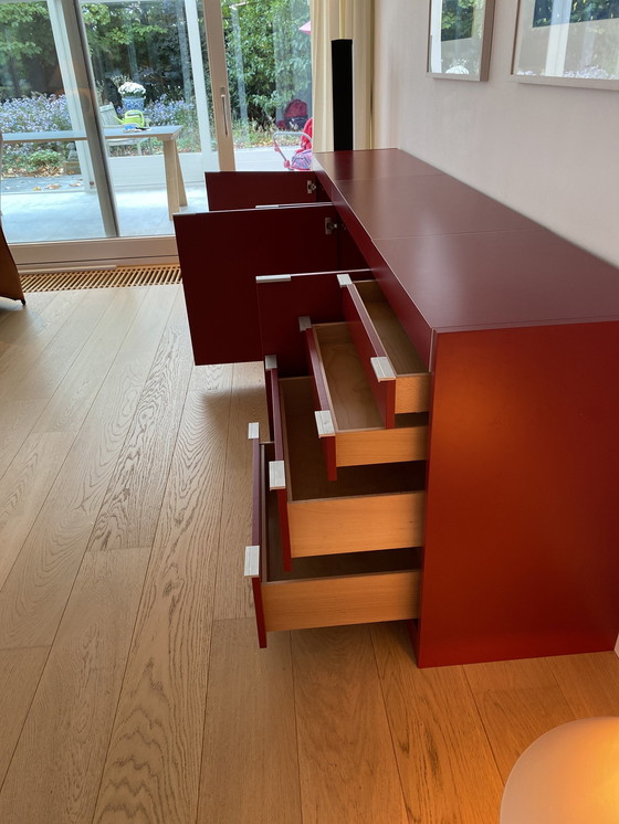 Image 1 of Pastoe Sideboard Red