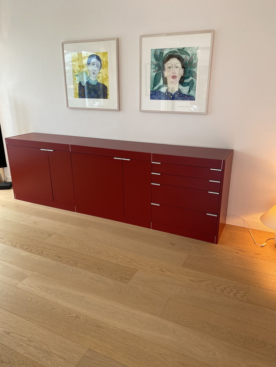 Image 1 of Pastoe Sideboard Red