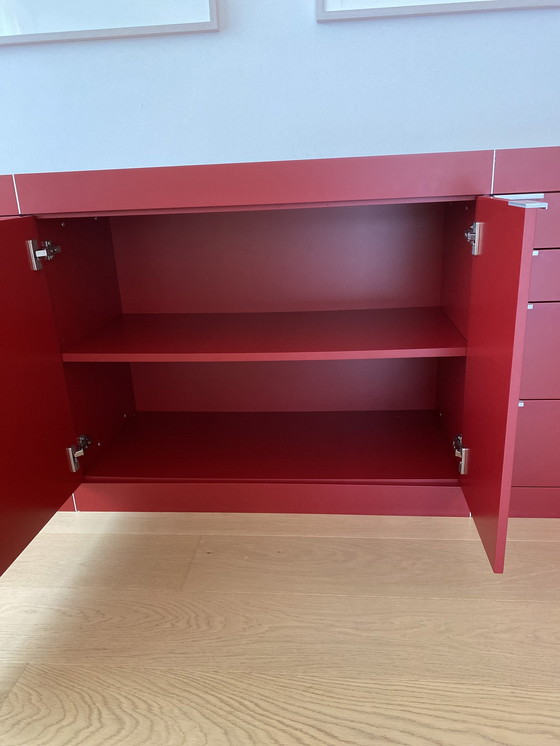 Image 1 of Pastoe Sideboard Red