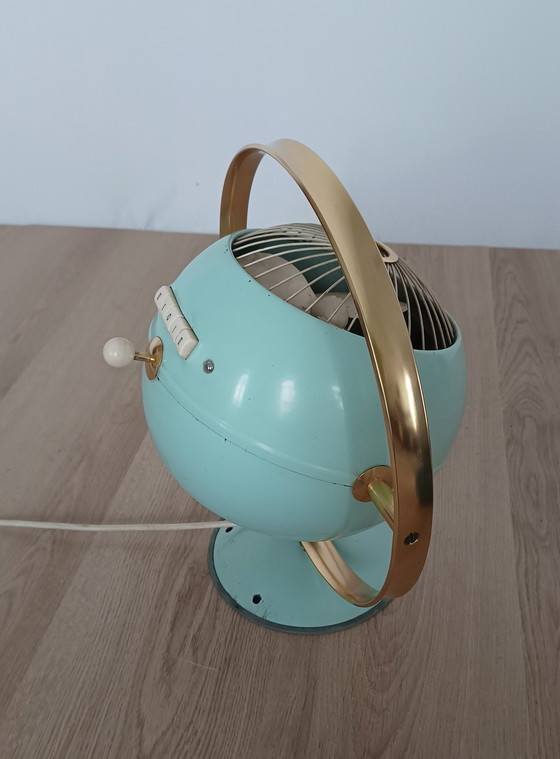 Image 1 of Prometheus space age industrial table fan, heater