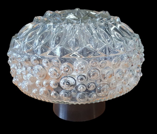 13737 Vintage Glass Ceiling Light