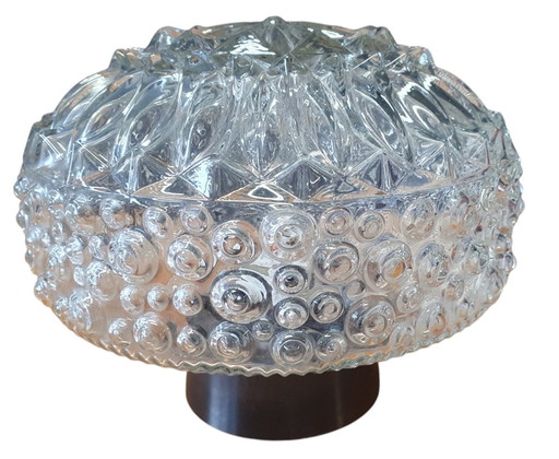 13737 Vintage Glass Ceiling Light