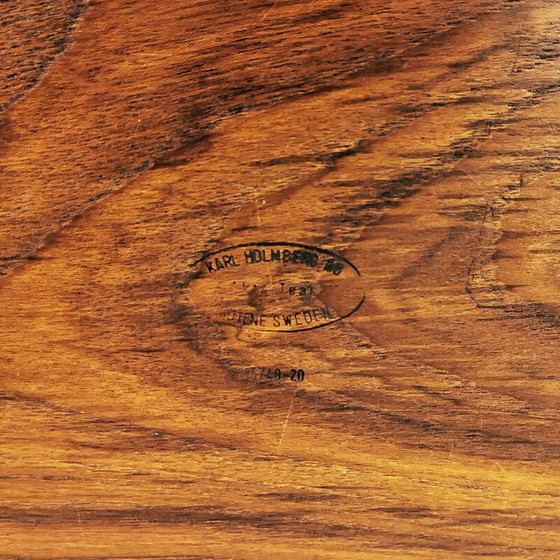 Image 1 of Vassoio vintage in teak di Karl Holmberg, Svezia 1960
