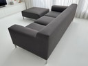 Zanotta Greg 3-seater with footstool