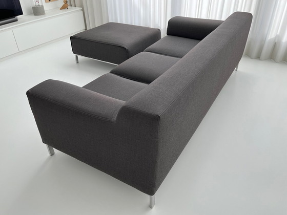 Image 1 of Zanotta Greg 3-seater with footstool