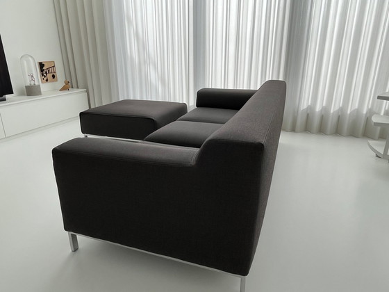 Image 1 of Zanotta Greg 3-seater with footstool