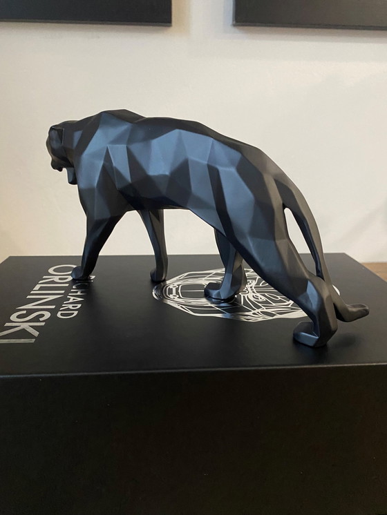 Image 1 of Orlinski Panthère Noir Panther Matt Black Edition De Richard Orlinski Neuf 2024